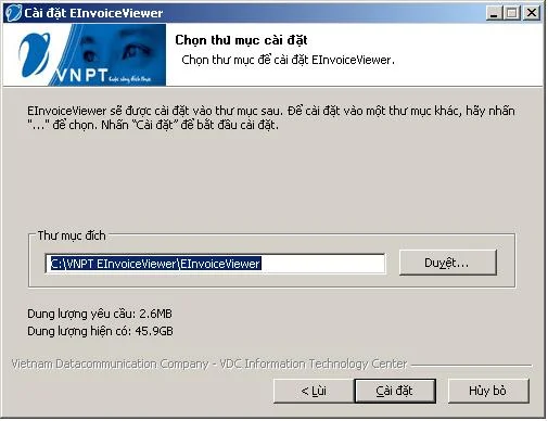 Cai Dat Einvoiceviewer2