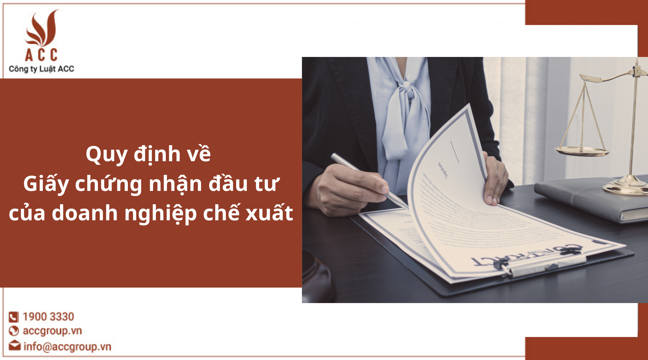 Quy định về Giấy chứng nhận đầu tư của doanh nghiệp chế xuất