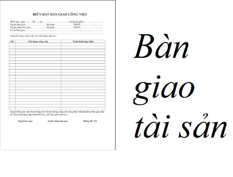 Bien Ban Ban Giao Tai San