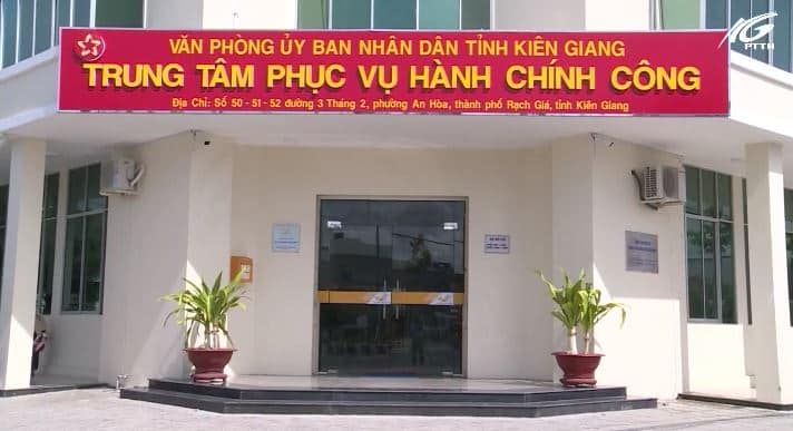 Trung tâm dịch vụ hành chính công Kiên Giang