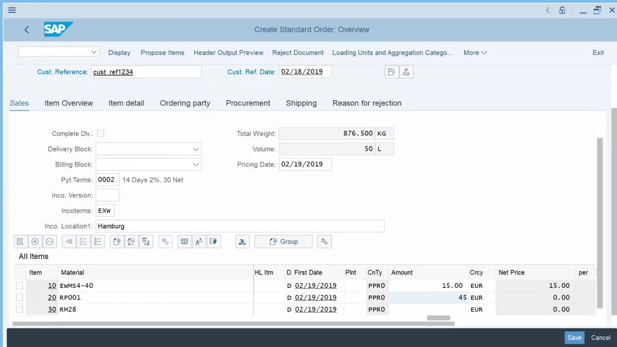 How To Create Sales Order In Sap10