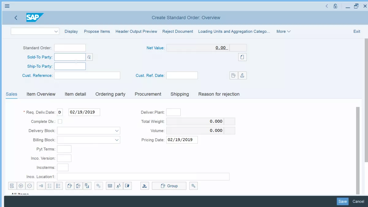 How To Create Sales Order In Sap3