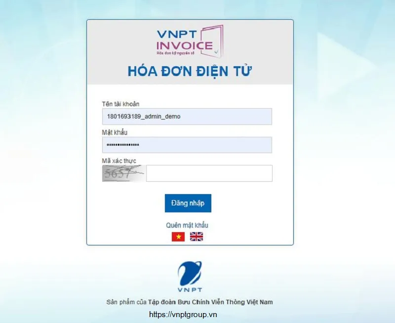 Xuat Hoa Don Dien Tu Vnpt 1