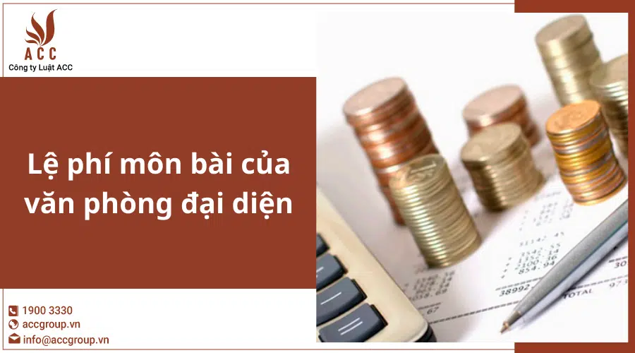 Le Phi Mon Bai Van Phong Dai Dien