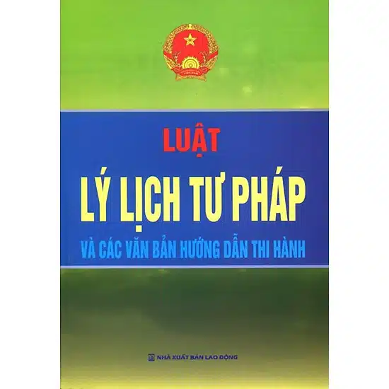 Luật Lý Lịch Tư Pháp