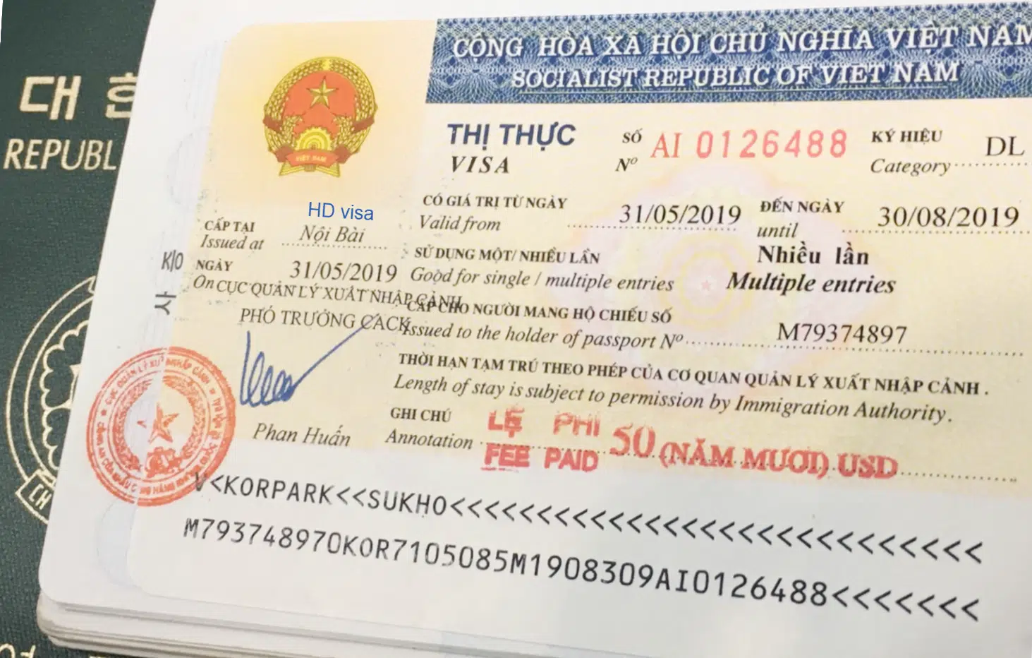 Phí Nhập Cảnh Việt Nam