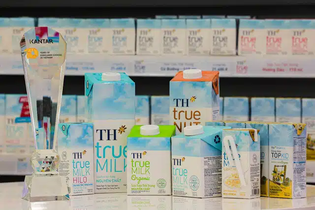 mở đại lý sữa th true milk