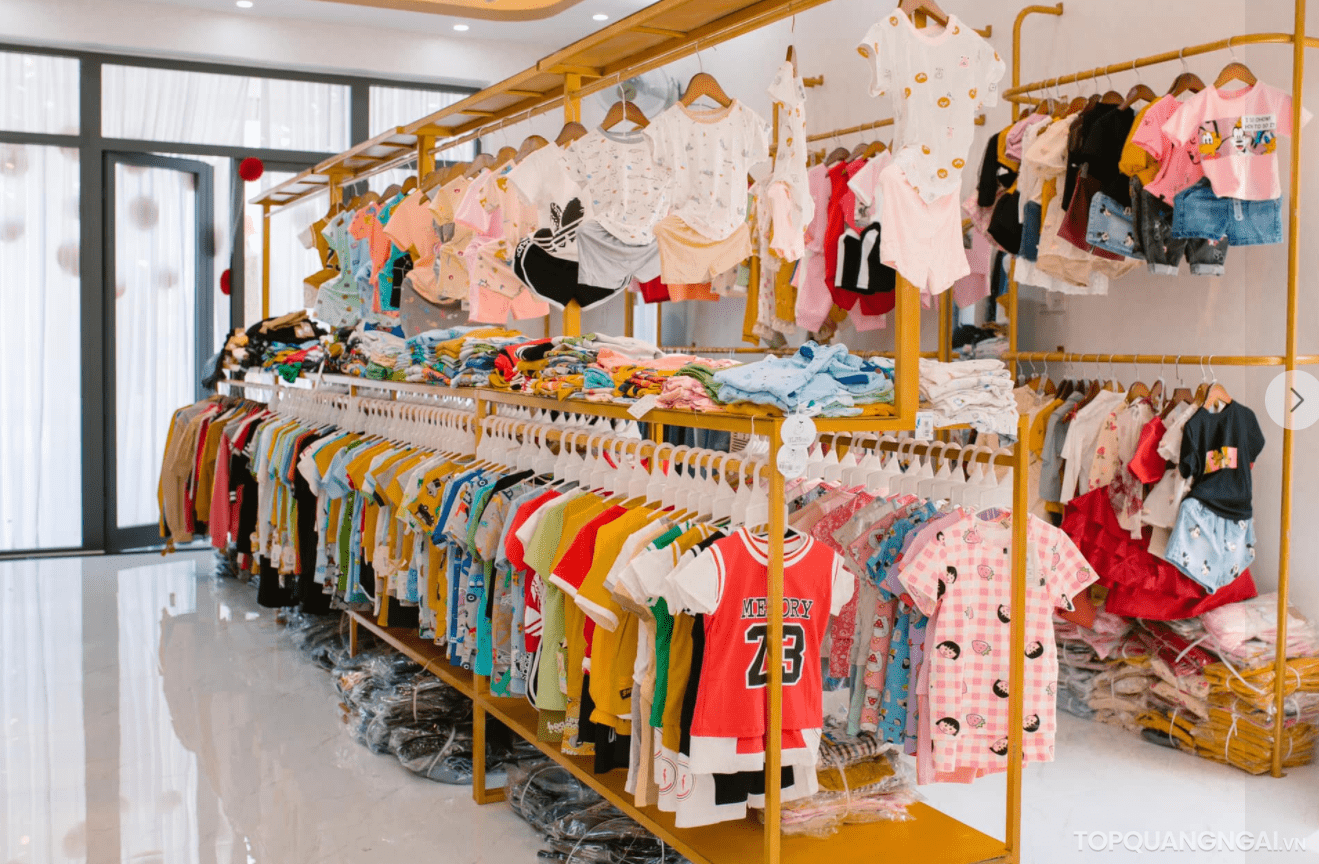 Mở cửa hàng quần áo trẻ em cần bao nhiêu tiền?