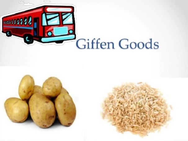 Loại hàng hóa nào được xem là hàng hóa giffen?
