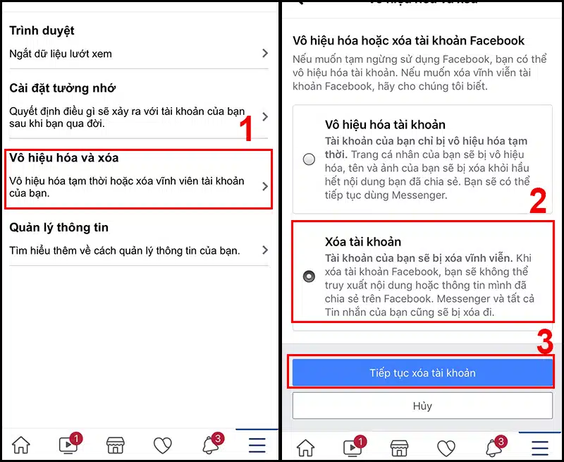 Cách Xóa Tài Khoản Facebook Vĩnh Viễn Trên Máy Tính, điện Thoại