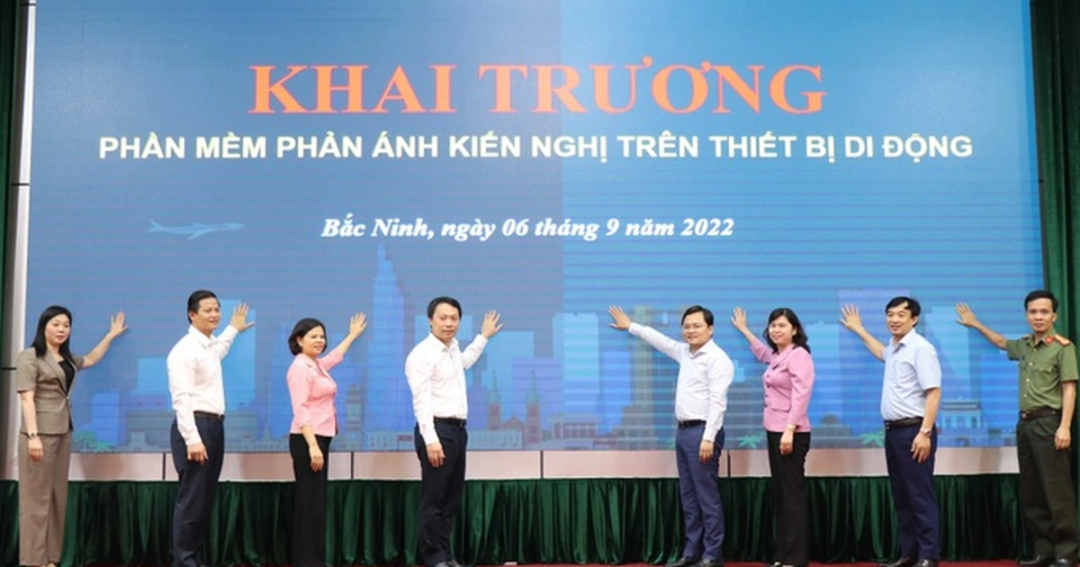 Hệ thống Phản ánh kiến nghị tỉnh Bắc Ninh phát huy hiệu quả tích cực