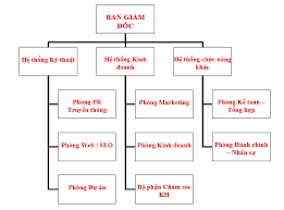 sơ đồ cơ cấu tổ chức của phòng kinh doanh