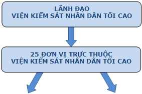 sơ đồ cơ cấu tổ chức viện kiểm sát