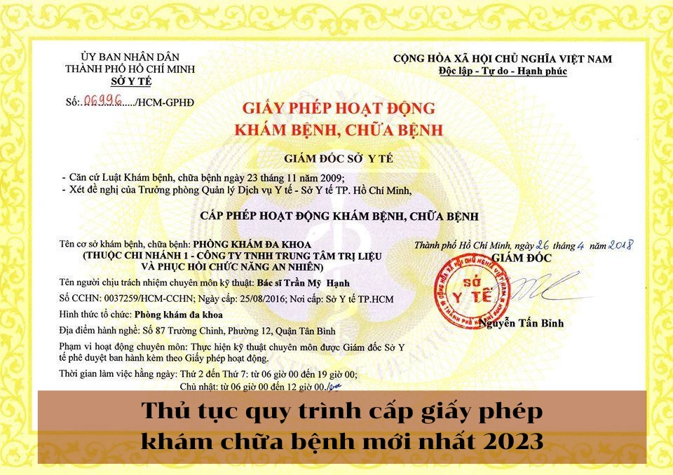 Giấy Phép Chữa Bệnh