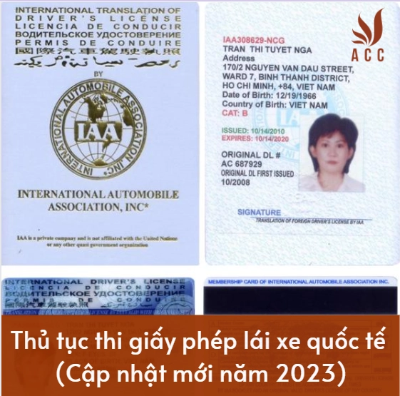 Thủ tục thi giấy phép lái xe quốc tế (Cập nhật mới năm 2023)